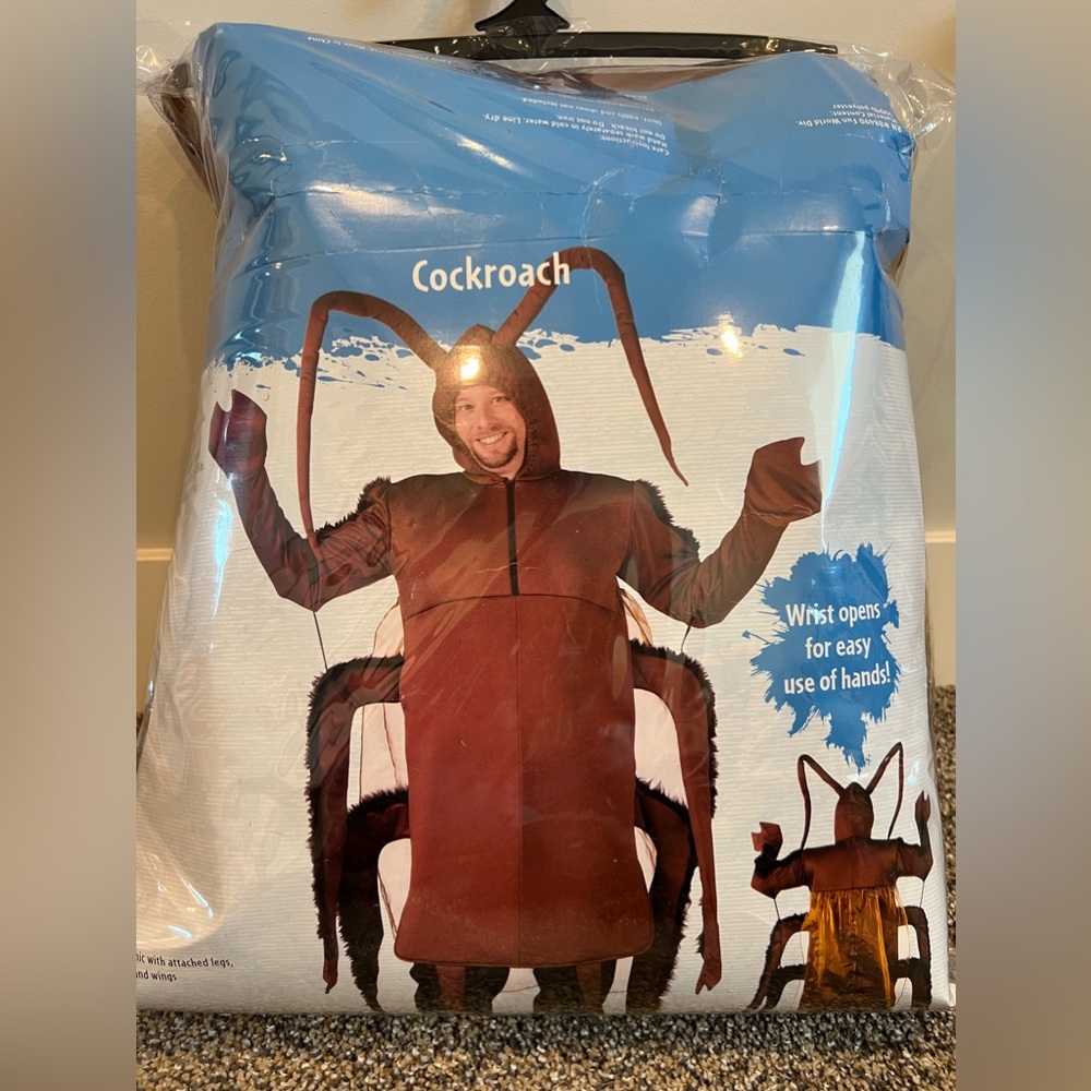 Halloween Costume - Cockroach ONE SIZE FITS MOST